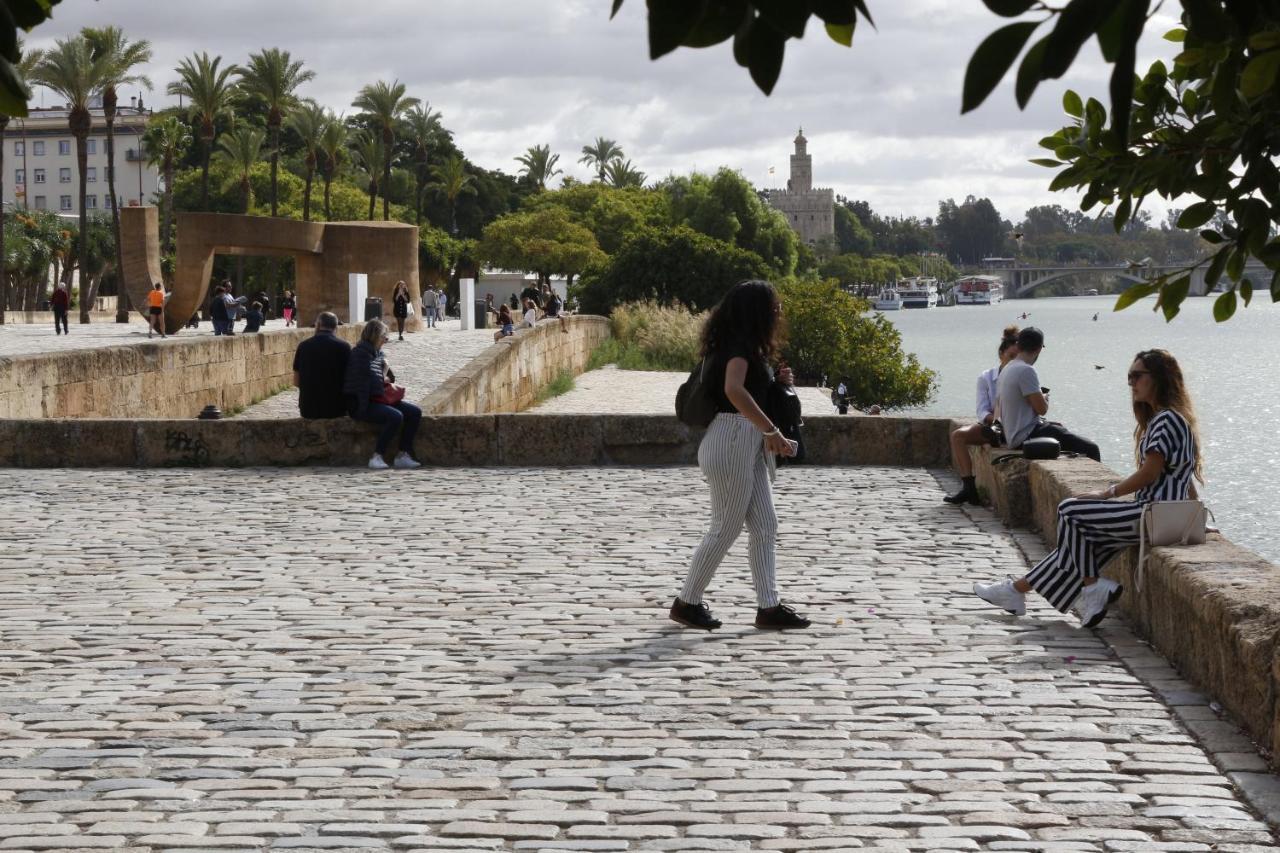 Sunterrace Loft-Triana'S Star, 10' From City Center! Sevilla Buitenkant foto